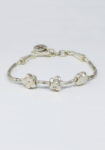 sterling silver flower bracelet women’s uk usa nz australia