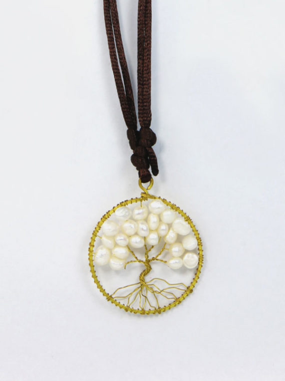 pearl tree of life necklace