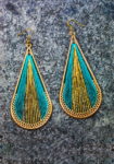handmade thread earrings